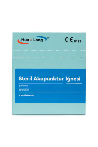 Steril Akupunktur İğnesi (0.25x40 mm) (200 adet) - 1