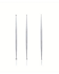 Stylos d’Acupression en Acier (Lot de 3) - 1