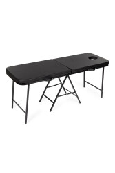 Table de Massage Professionnelle Portable – Noir / Blanc - Mirac