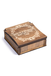 Tigerauge Halsketten- und Armband-Set mit Geschenkbox - 2