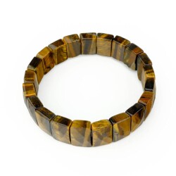 Tigerauge Naturstein Armband - 2