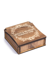 Turquoise-Stein Halsketten- und Armbandset mit Geschenkbox - 2