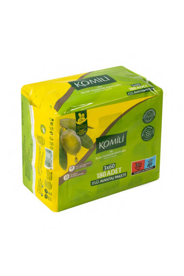 Zeytinyağlı 3'lü Islak Mendil - 2